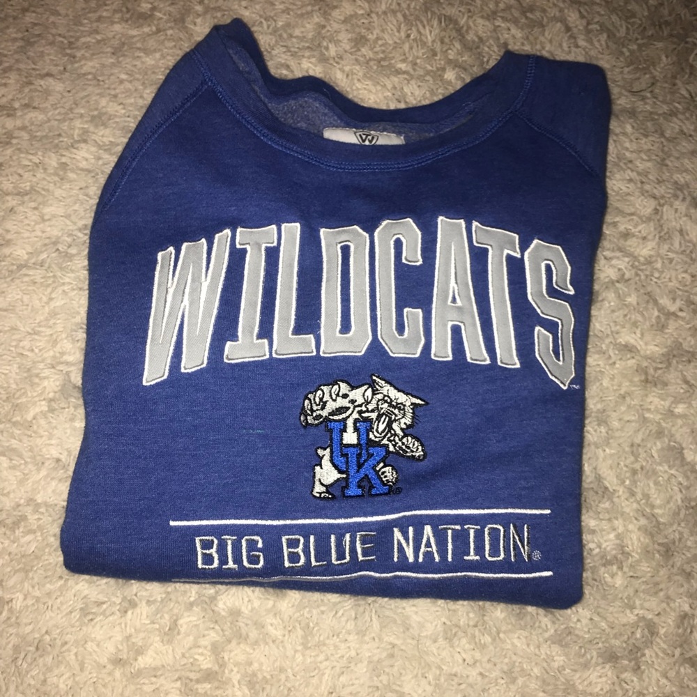Vintage styled uk wildcats crewneck